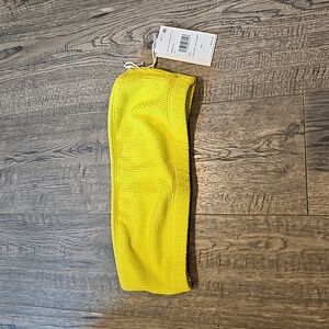 Good American Electric Yellow Bandeau Size 3/4 Top